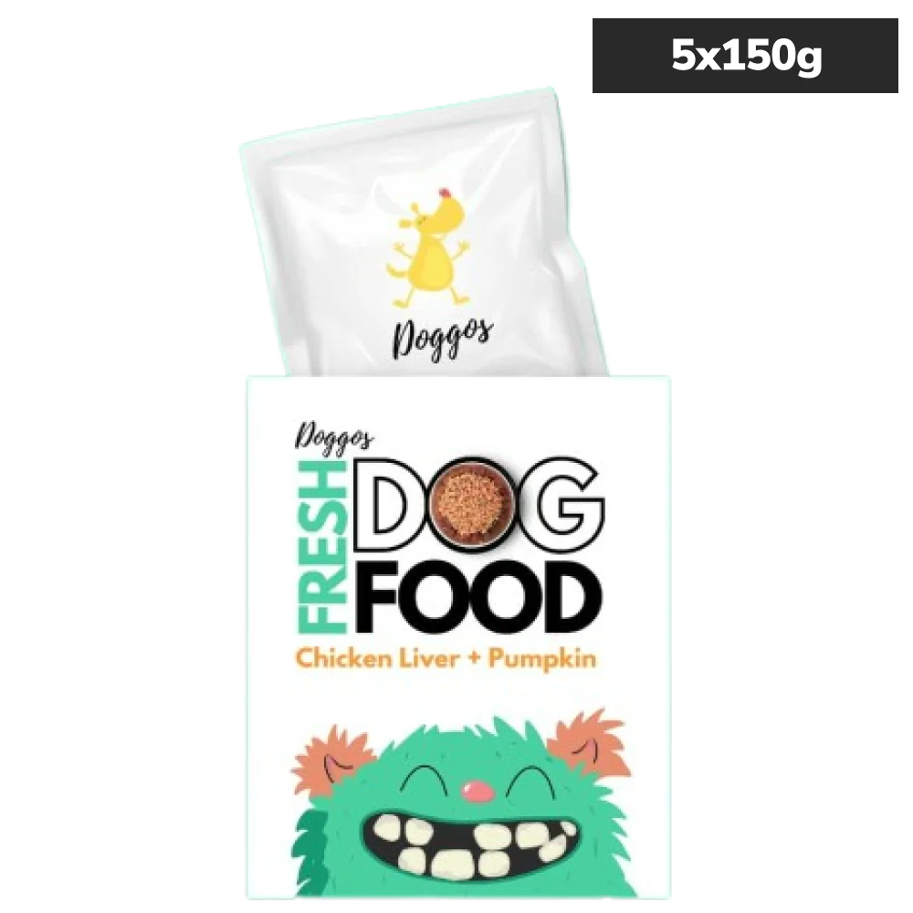 Doggos Mini Monster Chicken and Pumpkin Fresh Small Breeds Dog Wet Food - Image 13
