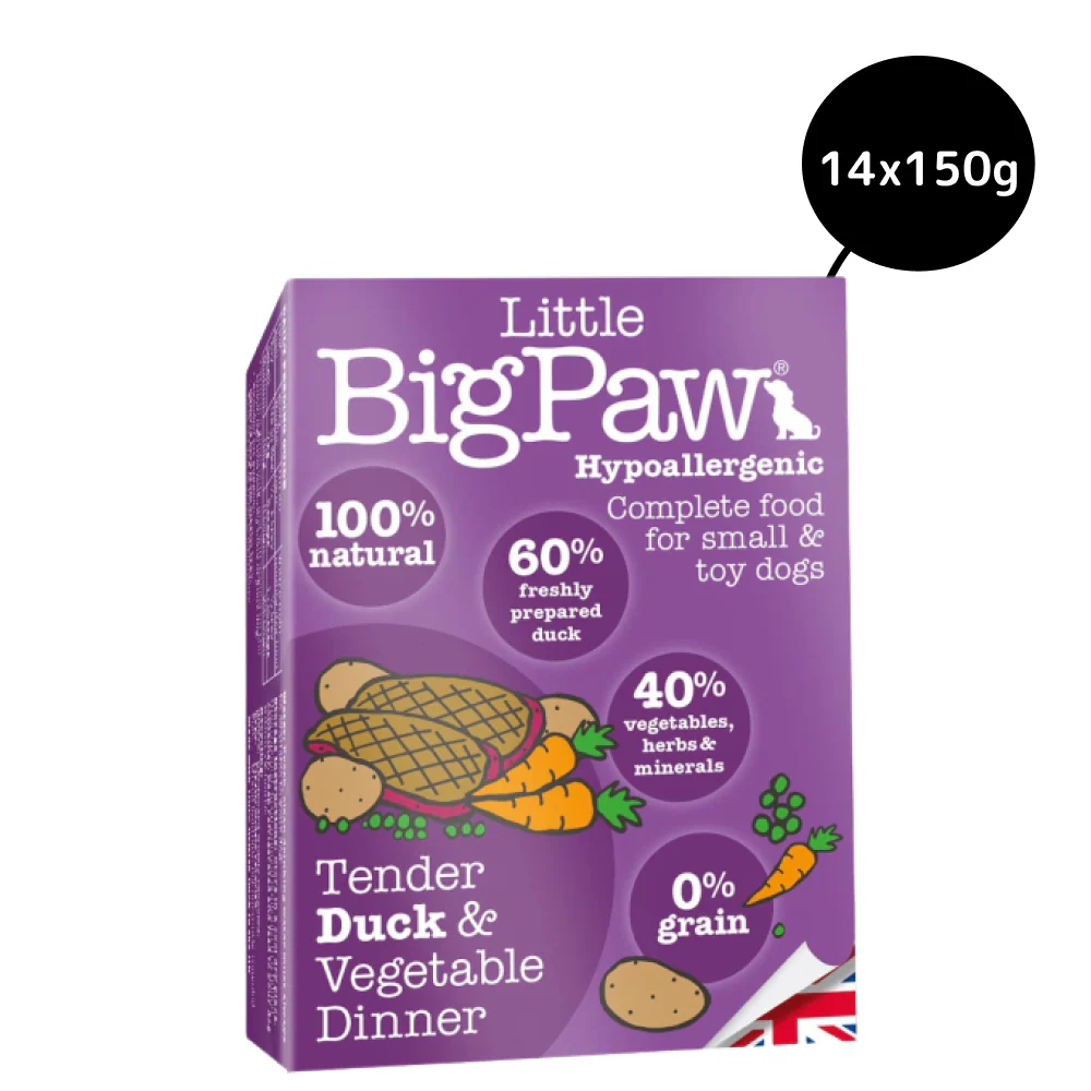 Little Big Paw Duck & Vegetable Dinner Dog Wet Food - Image 5