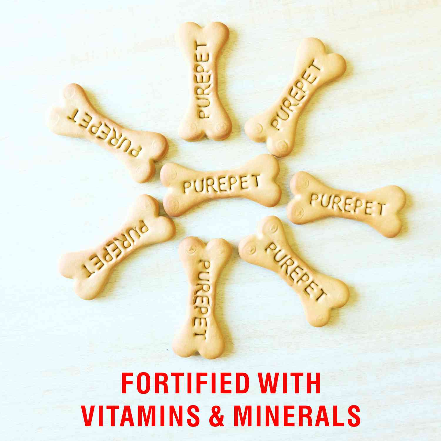 Purepet Chicken Flavour Real Chicken Biscuit Dog Treats - Image 6