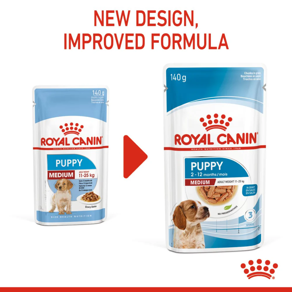 Royal Canin Medium Puppy Dog Wet Food - Image 7