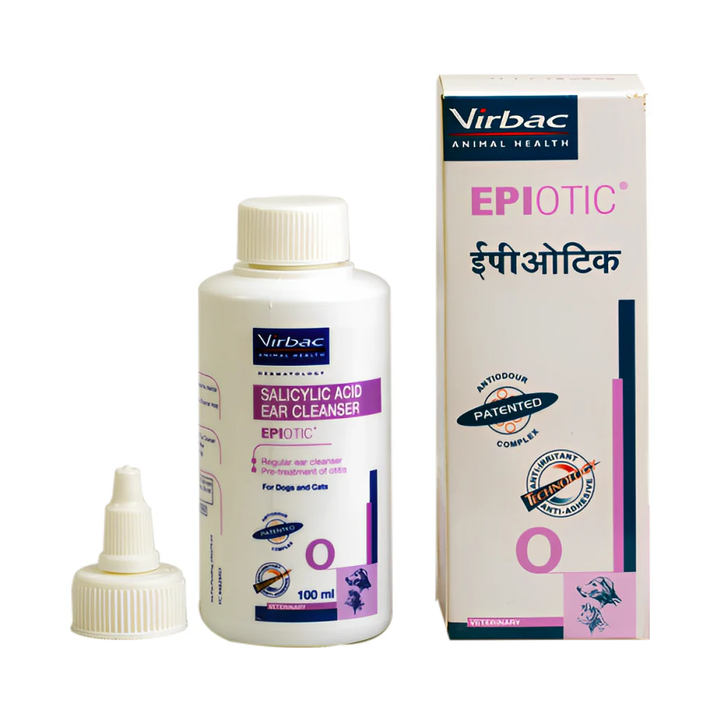 Virbac Epiotic Ear Cleanser (100ml) and Vivaldis Prurigo Spray (50ml) Combo - Image 3